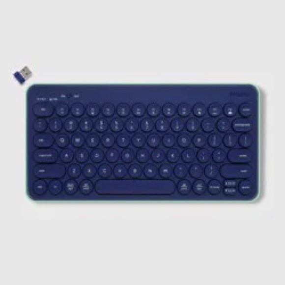 heyday Other - Heyday Blue Wireless Keyboard with USB Receiver